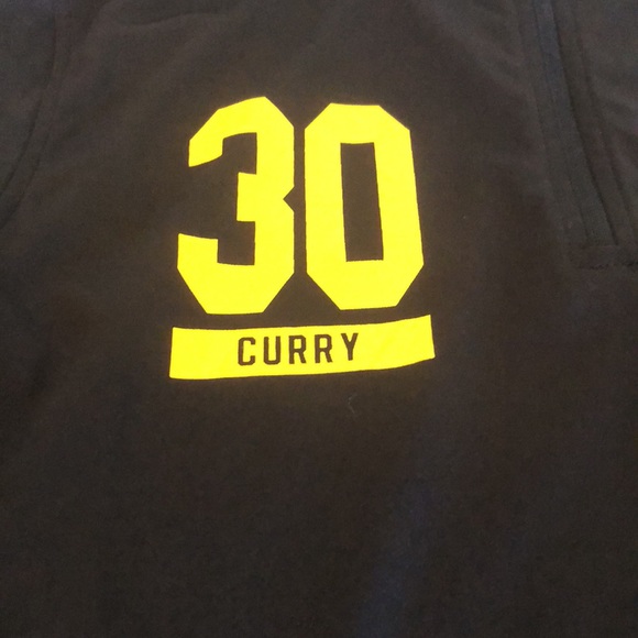 WARRIORS / CURRY HALF ZIPPER - Picture 2 of 7